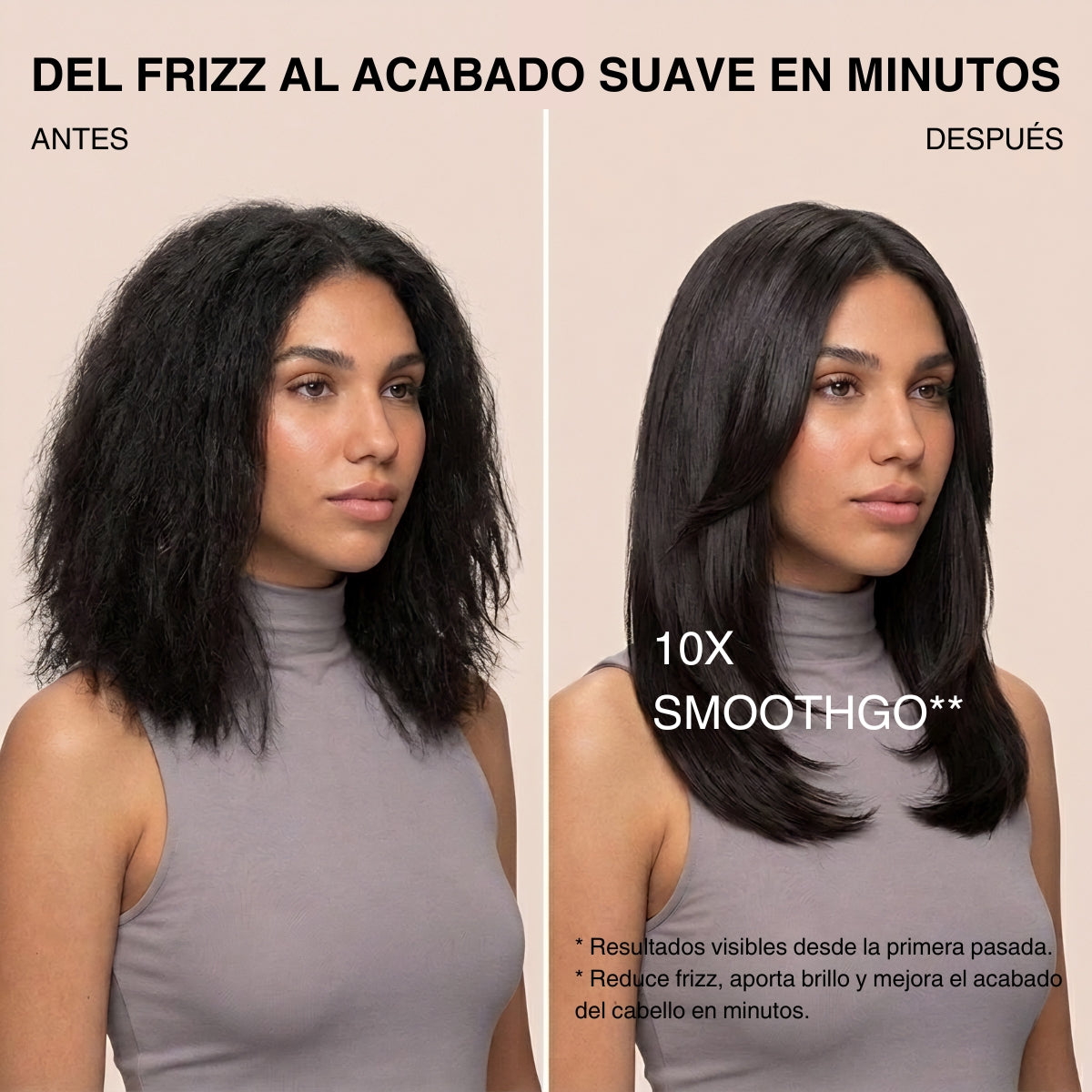 SmoothGo™ – Cepillo alisador portátil