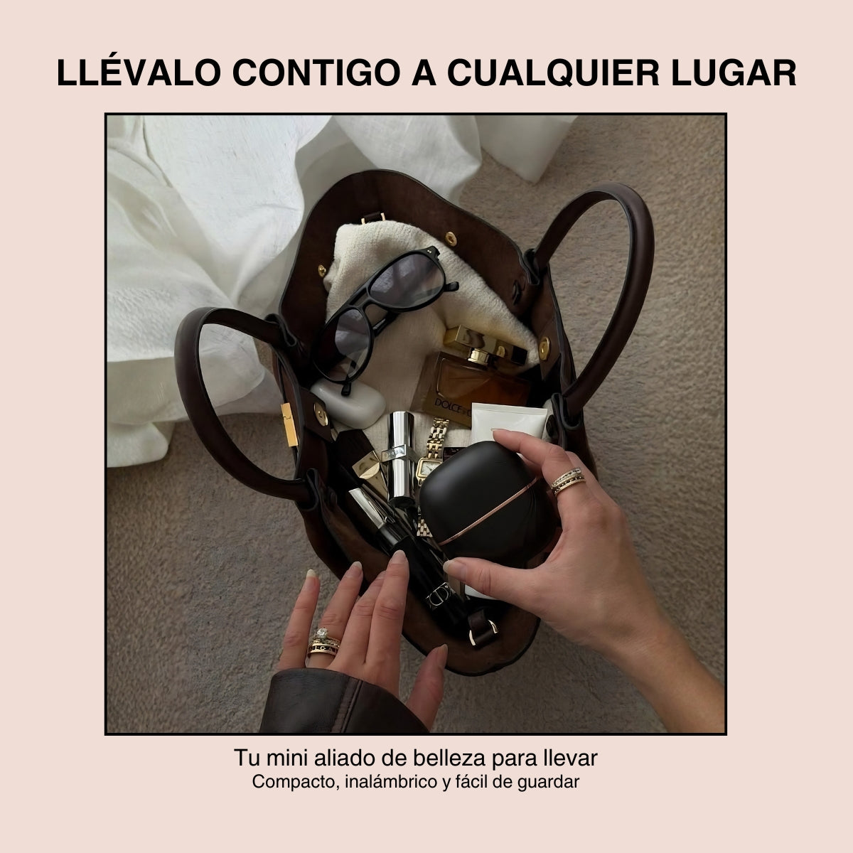 SmoothGo™ – Cepillo alisador portátil