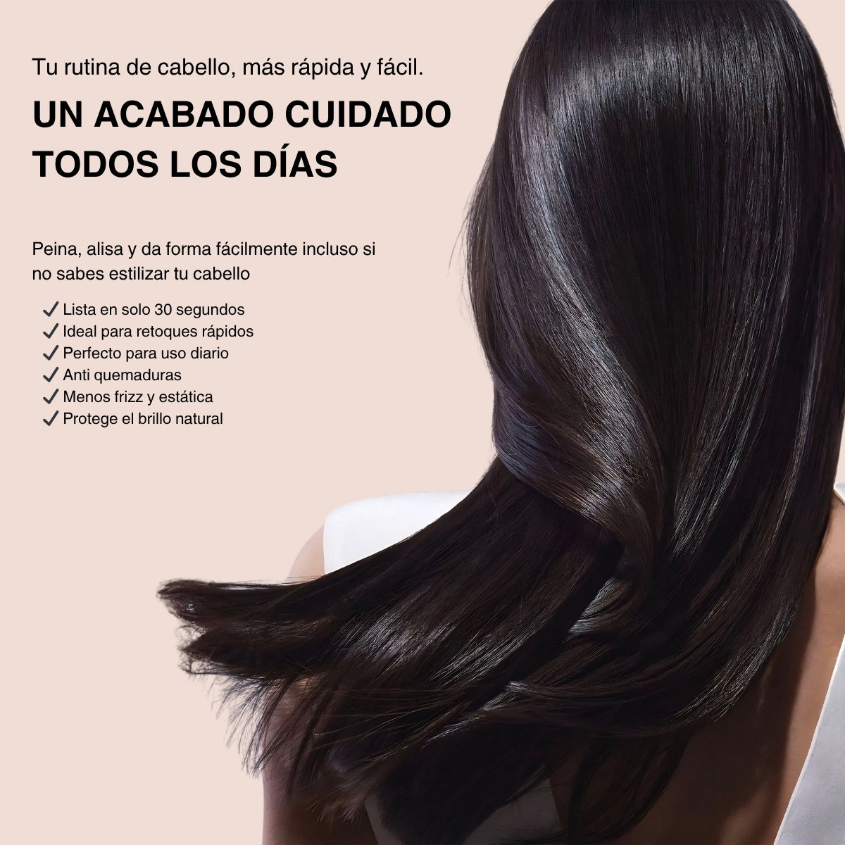 SmoothGo™ – Cepillo alisador portátil